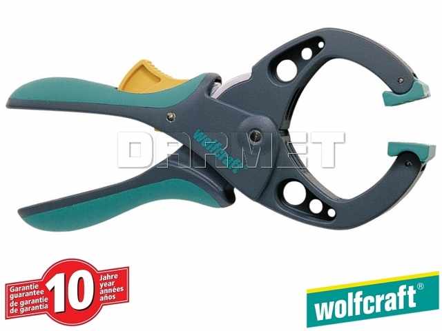 Ścisk z mechanizmem zapadkowym FZR, zakres zacisku - 50 mm - WOLFCRAFT (WF3632000)