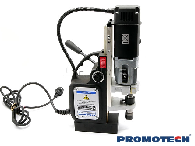 Wiertarka magnesowa elektromagnetyczna 1050W | Weldon 3/4" -PRO 35/2 PROMOTECH