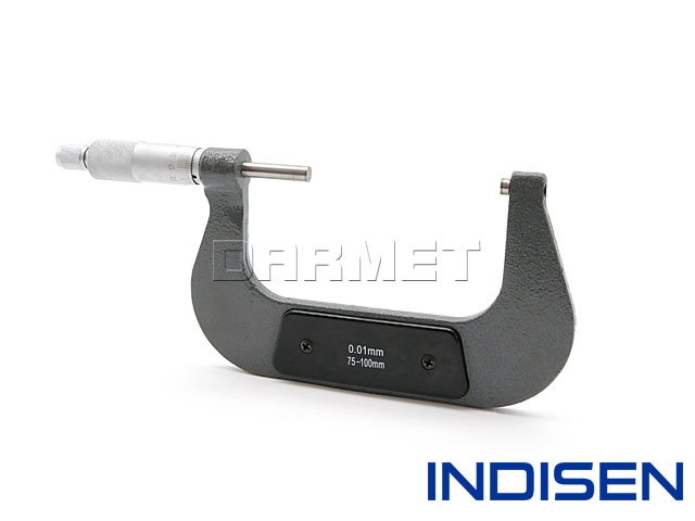 NIEPRECYZYJNY mikrometr zewnętrzny 75 - 100 mm - INDISEN (2322-7510)