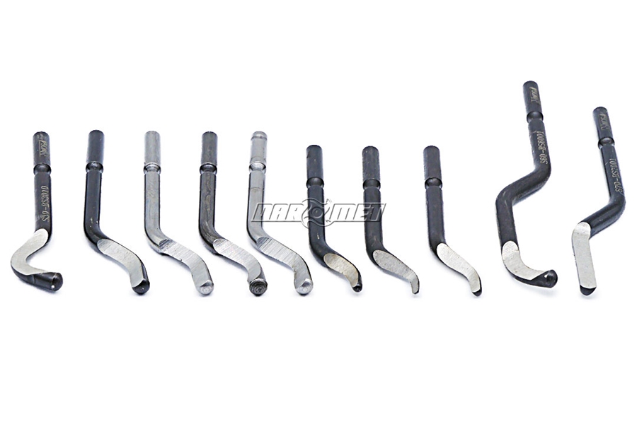 Zestaw 10 ostrzy do gratowania typu S - NOGA BS9999