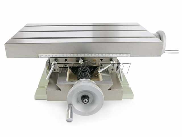 Stół krzyżowy, współrzędnościowy z podstawą obrotową MG-2C - 444 x 254 MM