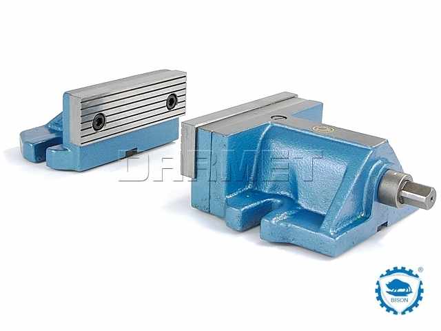 Imadło maszynowe dwudzielne 200 mm | typ 6522-200 - BISON 326522050300