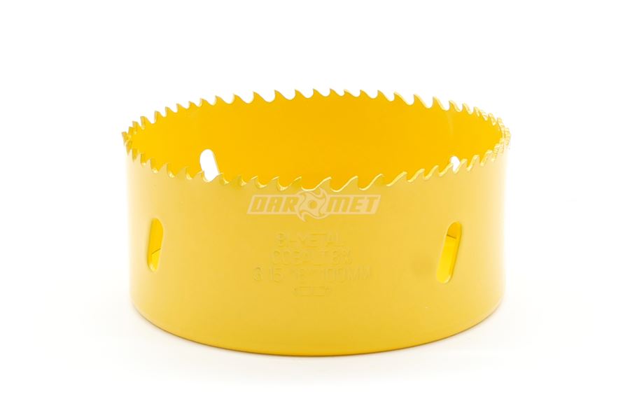 Otwornica do drewna, metalu | średnica 100 mm | bimetalowa HSS-CO - KARNASCH 20.1500.100