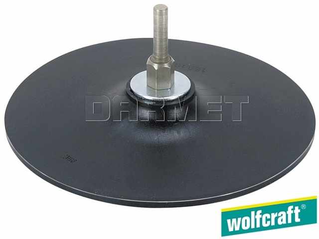 Dysk szlifierski do wiertarek elektrycznych, średnica: 125 mm - WOLFCRAFT WF2020000