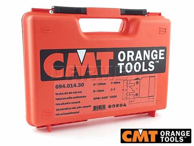 Głowica do ramiaków, średnica 120 mm, średnica otworu 30 mm, RPM 6400~10500 obr/min - CMT (694.014.30)