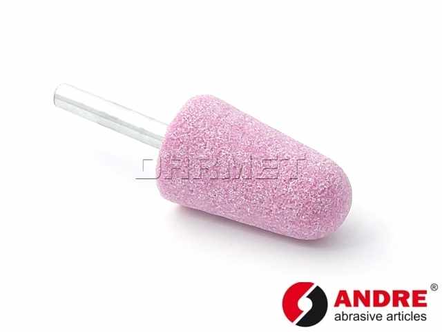 Ściernica trzpieniowa stożkowa 25 x 40 x 6 mm | typ 5220 | CRA60M5VE01 - ANDRE 559470