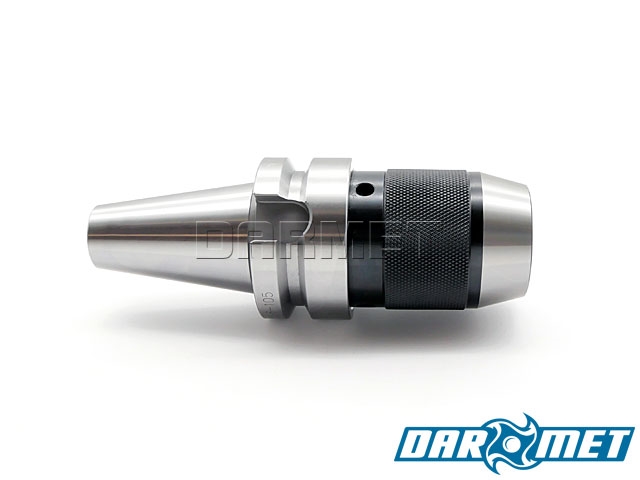 Trzpień zintegrowany BT40 | oprawka z uchwytem wiertarskim bezkluczykowym | 0,5-16 mm monolit - DARMET (DM-100)