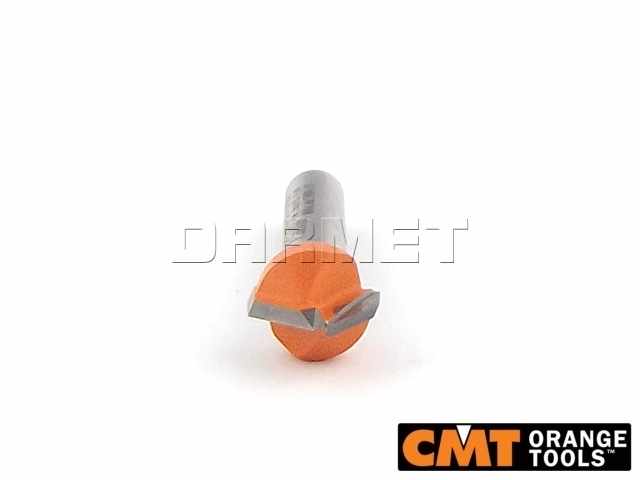 Frez bruzdujący, stożkowy 90° do drewna | 16 x 12,7 x 8 mm - CMT (915.160.11)