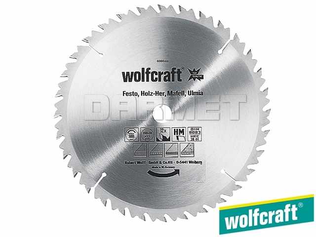Piła tarczowa 350 x 30 mm do pilarek ręcznych | 32 zęby | seria zielona - WOLFCRAFT WF6666000