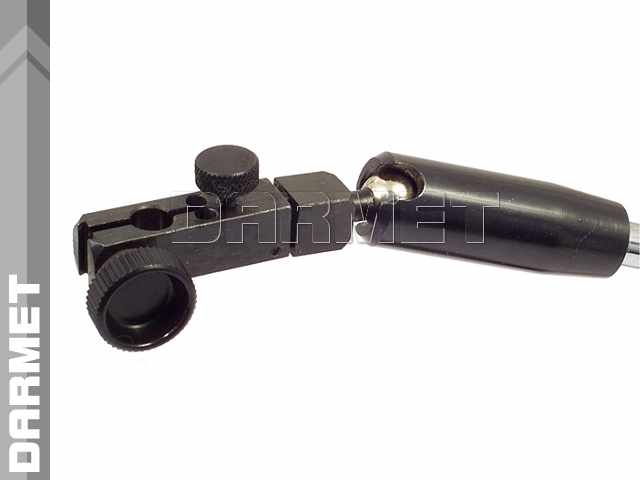 Statyw magnetyczny przegubowy hydrauliczny do czujnika zegarowego | długość 343 mm - Darmet (201)