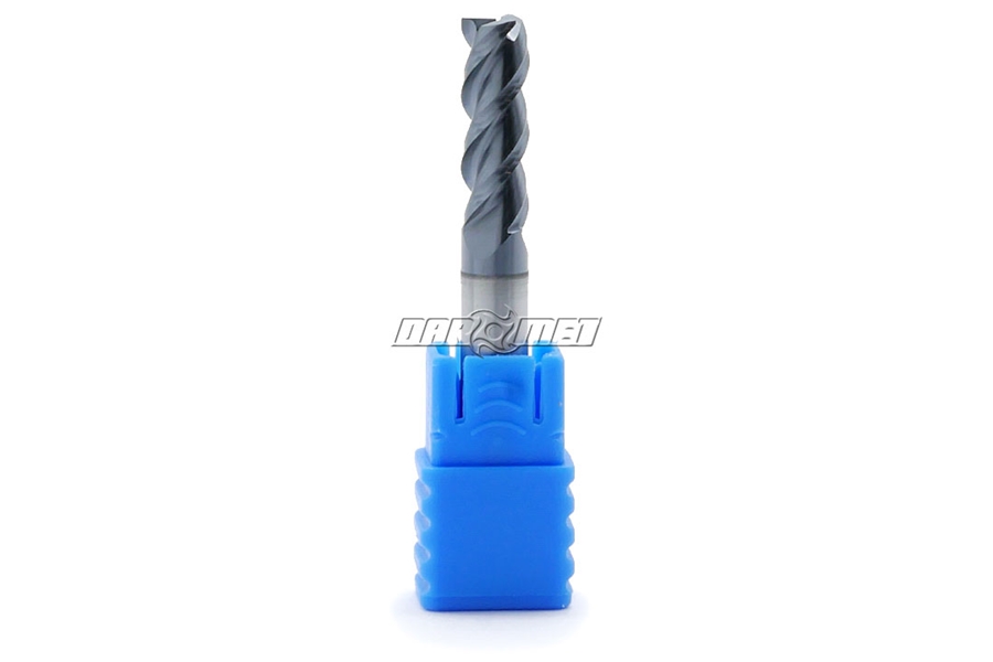 Frez 4 mm | 3-ostrzowy | uniwersalny do 45 HRC | pełnowęglikowy VHM - 0640-233-040-040