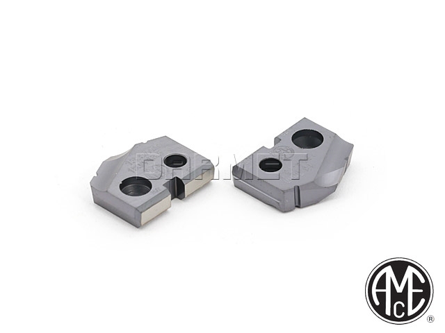 Płytki T-A 13,50mm, HSS Premium Cobalt, pokrycie TiAlN, 2 sztuki - AMEC (180A-13.5)