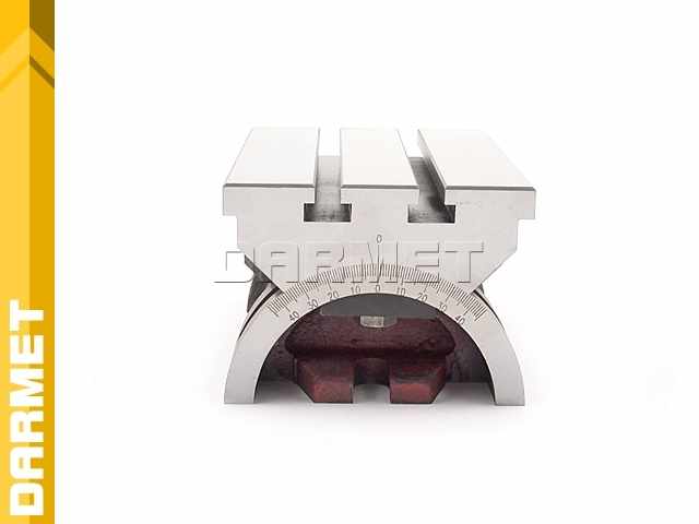 Stół frezarski uchylny 127 x 178 mm - ROWEK TEOWY 2 x 10 mm - DARMET SUZ 127/178