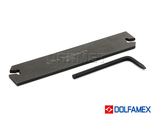 Przecinak tokarski składany listwowy 4,1 mm | XLCFN - 3204M41-FX - 32 x 150 mm - DOLFAMEX