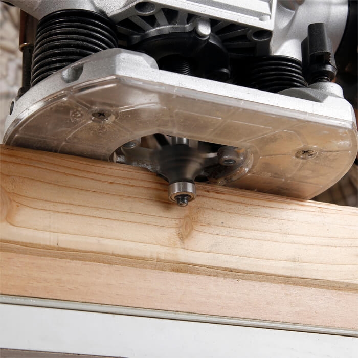 Frez do drewna kształtowy CNC PREMIUM R=8 | Z łożyskiem dolnym | Śr. robocza 44,5 mm | Dł. robocza 20 mm - GLOBUS (FT912-4412-0001)