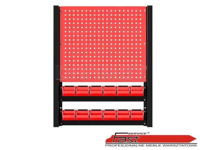Tablica narzędziowa 920mm x 750mm x 135mm (na 12 pojemników P2) - FAST SERVICE (N-4-06-04)