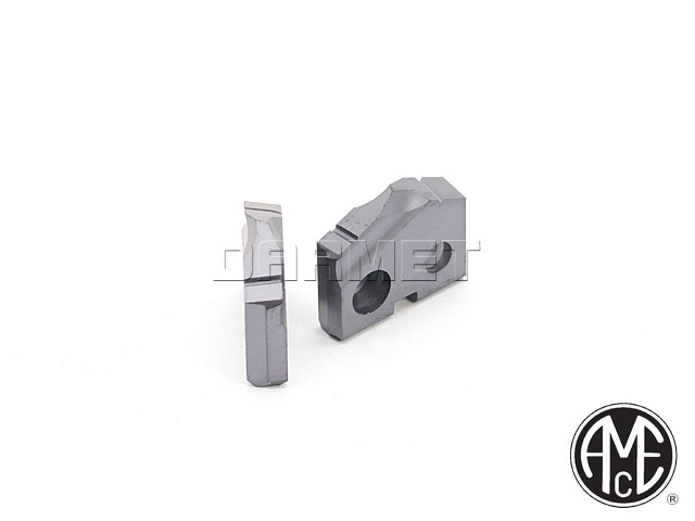 Płytki T-A 13,50mm, HSS Premium Cobalt, pokrycie TiAlN, 2 sztuki - AMEC (180A-13.5)