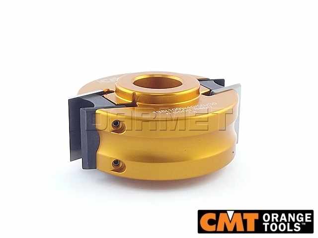 Głowica prosta z ogranicznikami, średnica 100 mm, średnica otworu 30 mm, RPM 5500~8400 obr/min - CMT (693.100.30)