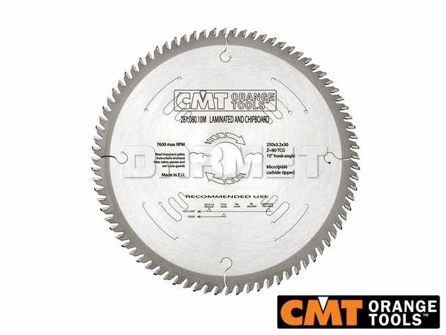 Piła tarczowa 300 x 30 mm do aluminium i płyty laminowanej | 96 zębów - CMT (281.096.12M)