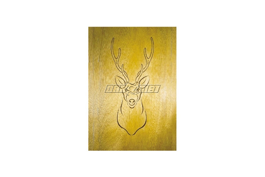 Szablon do rzeźbienia w drewnie | jeleń | 394 x 190 mm | 4 szablony |  CMT (RCS-901)