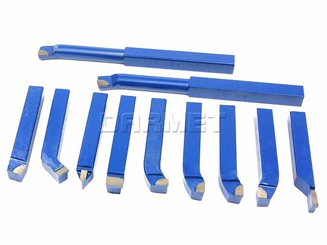 Zestaw noży tokarskich 16x16 mm | 11 szt.