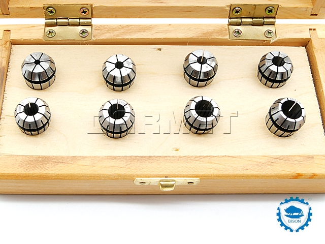 Tulejka zaciskowa ER16 | Zestaw 8 szt. | Typ 7618 - ZM KOLNO 0642-176-180-808