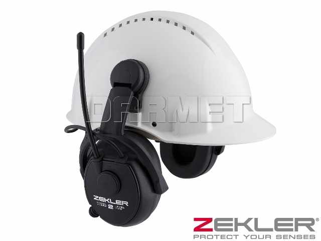 Nauszniki 412RH z wbudowanym radiem do założenia na kask, SNR: 29 dB - ZEKLER (380682039)