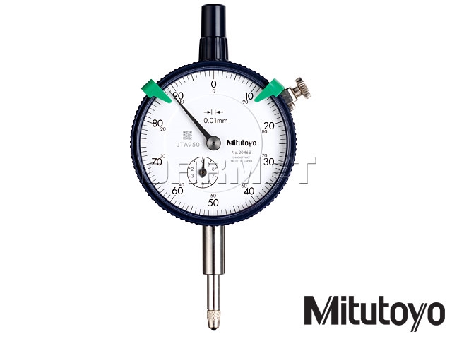 Czujnik zegarowy analogowy 10/0,01 mm - Mitutoyo 2046AB
