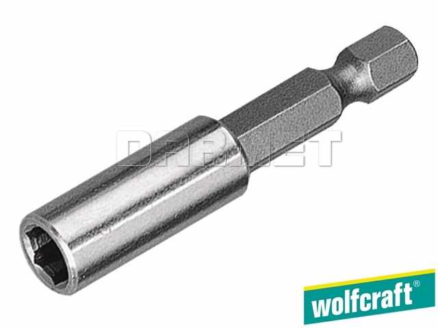 Uchwyt magnetyczny do końcówek wkrętaków, gniazdo sześciokątne: 1/4", długość: 50 mm - WOLFCRAFT WF1577000