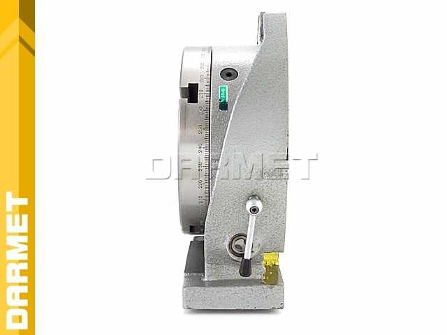 Stół obrotowy do frezarki, podziałowy (pion i poziom) 200 mm - DARMET TSL-200