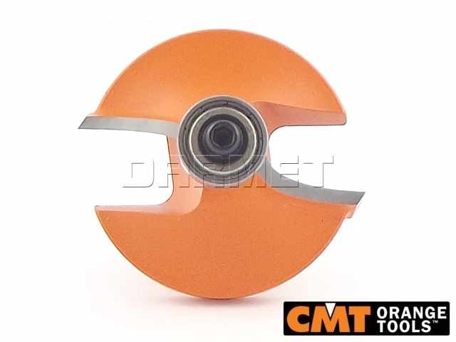 Frez zaokrąglający R16 do drewna z łożyskiem dolnym | 44,5 x 22 x 8 mm - CMT (938.445.11)