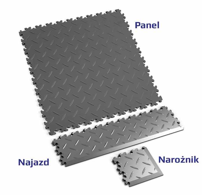 Profil Najazdowy Fortelock 2015 - wzór diament (Diamond Graphite)