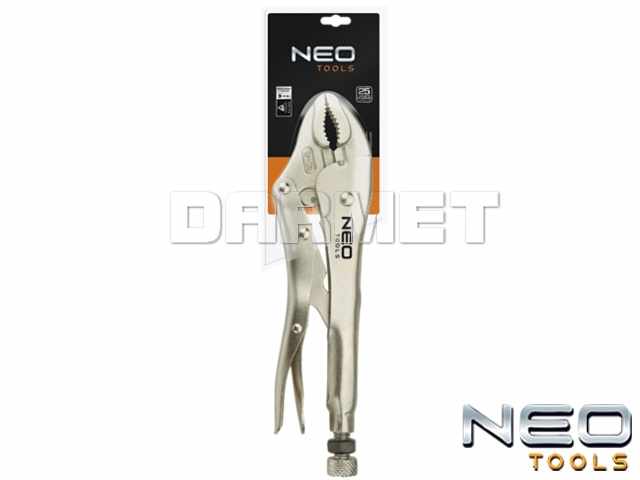 Szczypce zaciskowe uniwersalne, szczęki okrągłe, długość: 250MM - NEO TOOLS (01-216)