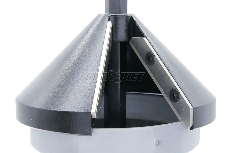 Fazownik do rur | do krawędzi zewnętrznych i wewnętrznych | 2 ostrza - NOGA PC6000