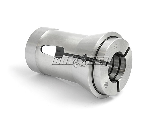 Tulejka zaciskowa automatowa z gniazdem okrągłym rowkowanym - 24 mm - DIN 6343 - F66 mm - ZM KOLNO typ 3010 EO 185E