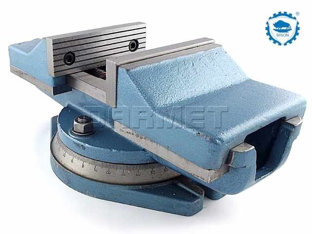 Imadło maszynowe obrotowe samocentrujące 160 mm | typ 6531-160 - BISON-BIAL 326531070600