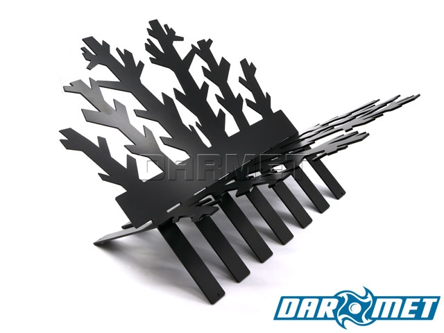 Stojak na drewno kominkowe | profil: V | blacha 3,0 mm - DARMET