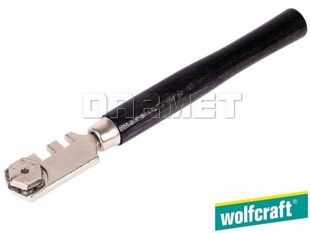 Nóż do szkła ”Standard” do szkła o grubości 3 - 5 mm, długość: 135 mm - WOLFCRAFT WF4108000