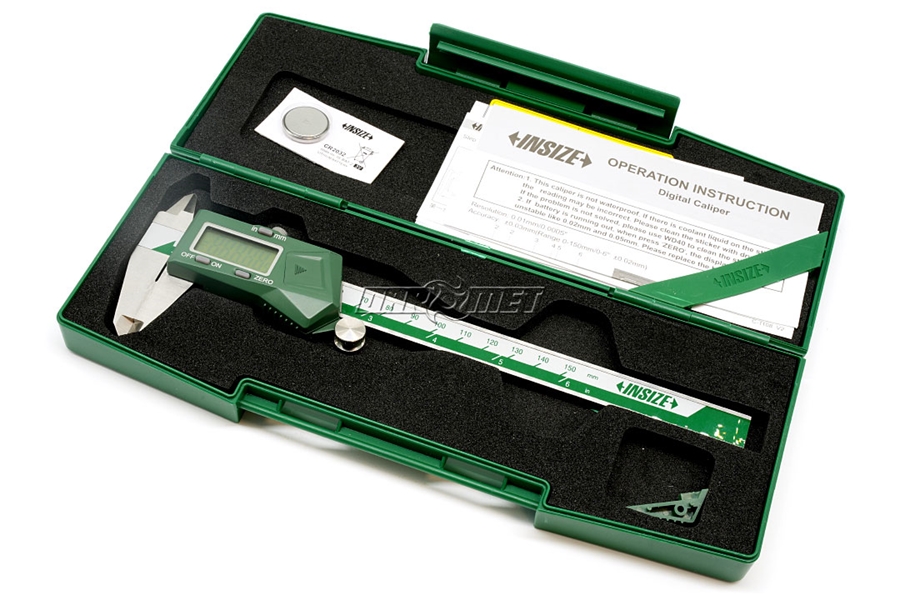 Suwmiarka elektroniczna 150 mm (z rolką) - INSIZE 1108-150