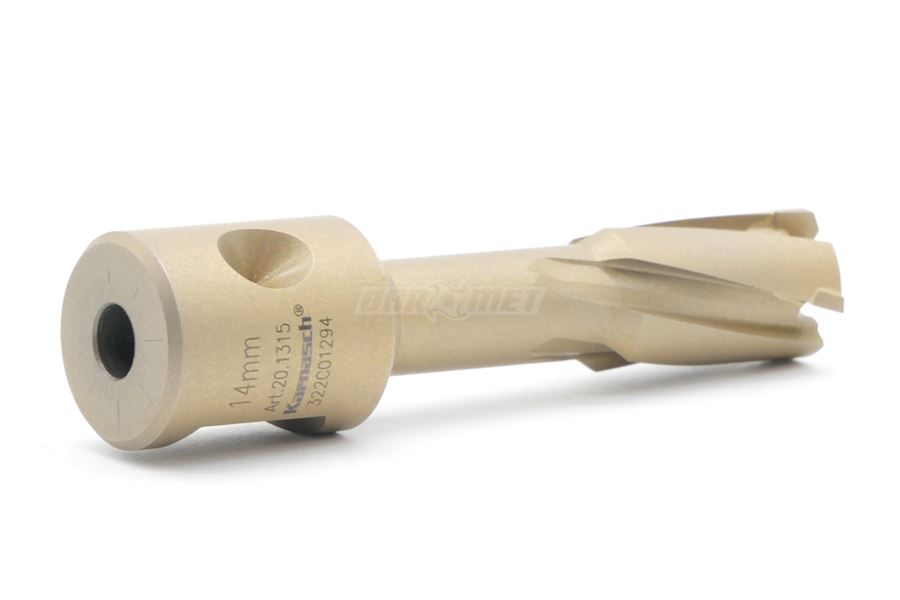 Wiertło koronowe z chwytem Weldon 3/4" | Hard-Line - 16 mm x 40 mm - KARNASCH (20.1315)