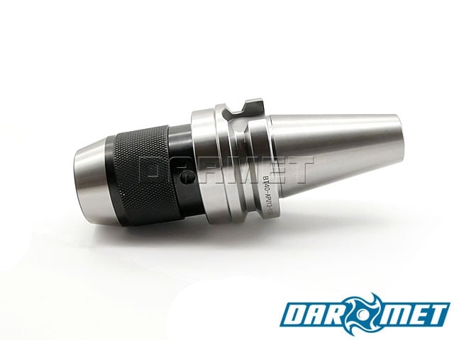 Trzpień zintegrowany BT40 | oprawka z uchwytem wiertarskim bezkluczykowym | 0,5-13 mm monolit - DARMET (DM-100)