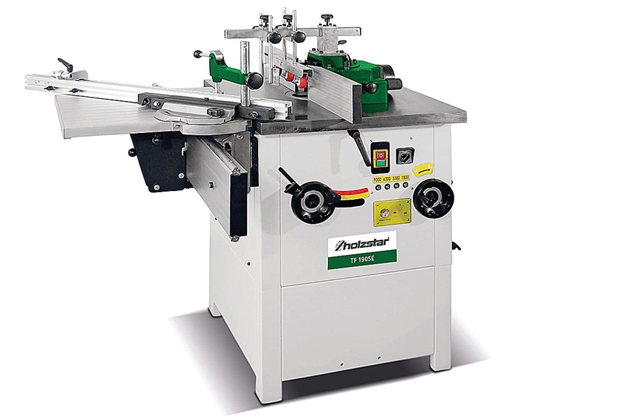 Frezarka do drewna dolnowrzecionowa TF 190 SE z przechylnym wrzecionem frezarskim | 2200 W  | 400V - HOLZSTAR 5901933