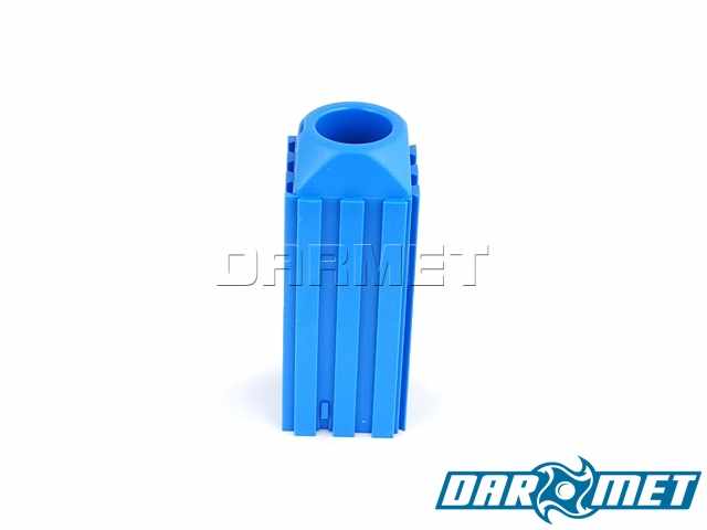 Stojak na oprawki ze stożkiem Morse MK2 | kolor niebieski - DARMET (2014)