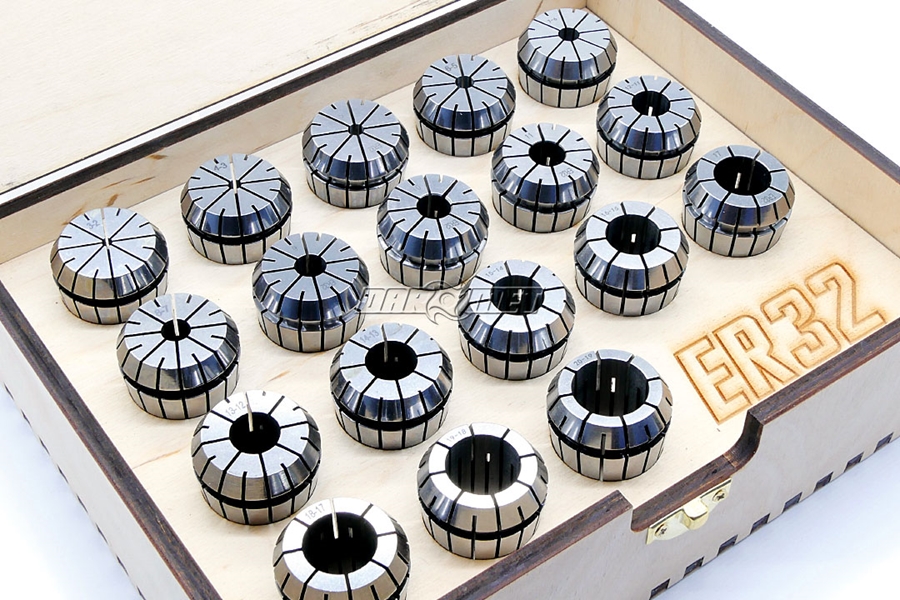 Tulejka zaciskowa ER32 | Zestaw 18 sztuk - DARMET