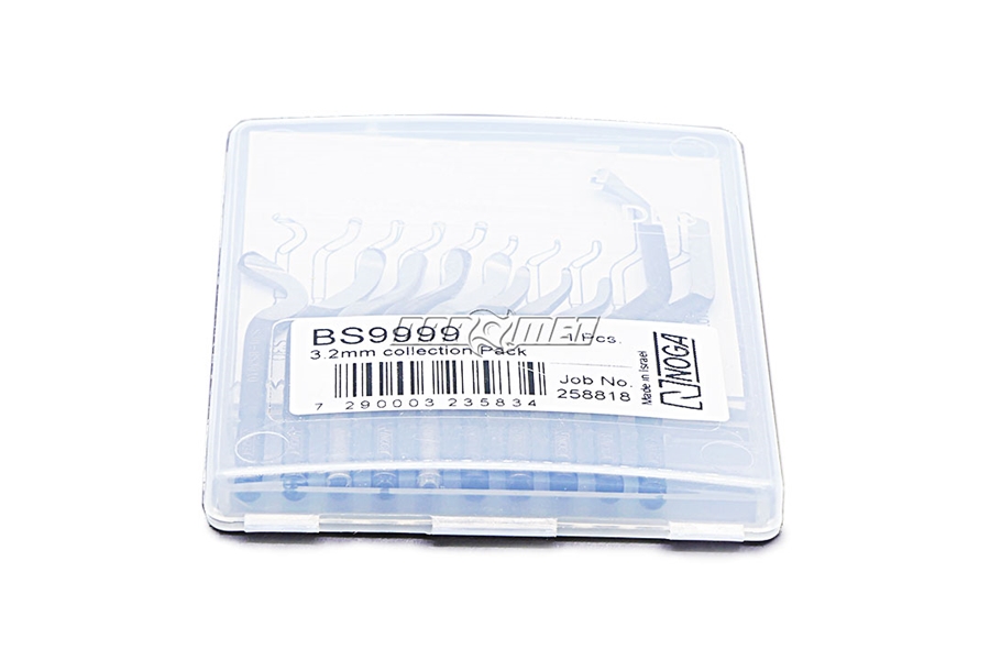 Zestaw 10 ostrzy do gratowania typu S - NOGA BS9999