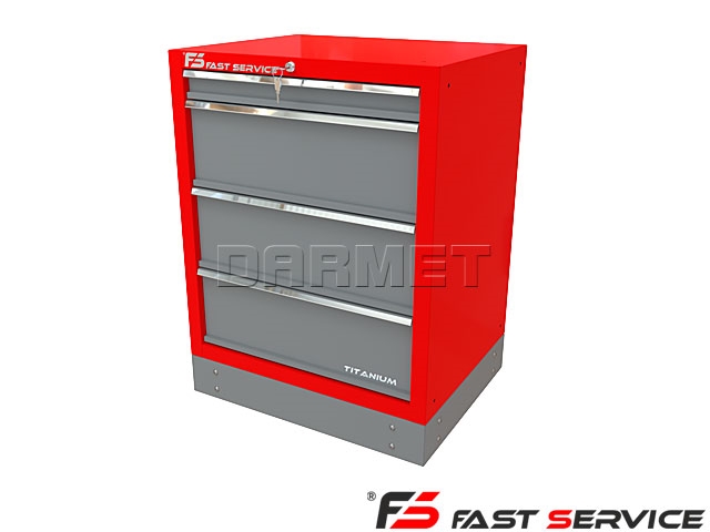 Szafka warsztatowa stojąca z szufladami - FASTSERVICE (T-18)