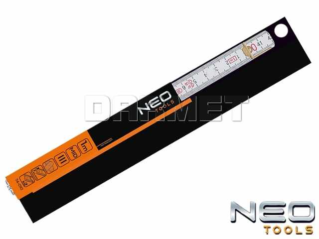 Miara składana drewniana, długość 2M - NEO TOOLS (74-020)