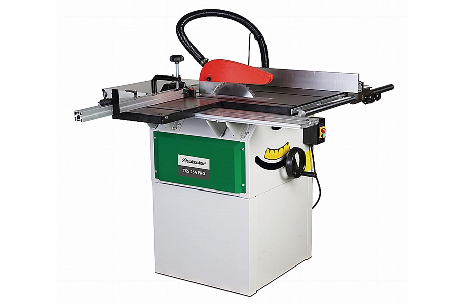 Pilarka stołowa do drewna TKS 254 PRO o głębokości cięcia do 80 mm | 400 V | 2100 W - HOLZSTAR 5902028