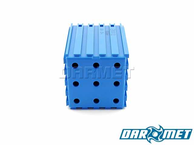 Stojak na narzędzia z chwytem walcowym | 4 mm | kolor niebieski (2001)