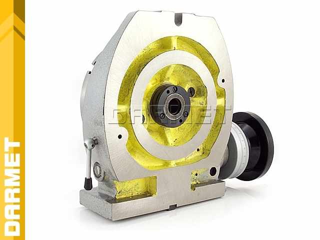 Stół obrotowy do frezarki, podziałowy (pion i poziom) 200 mm - DARMET TSL-200